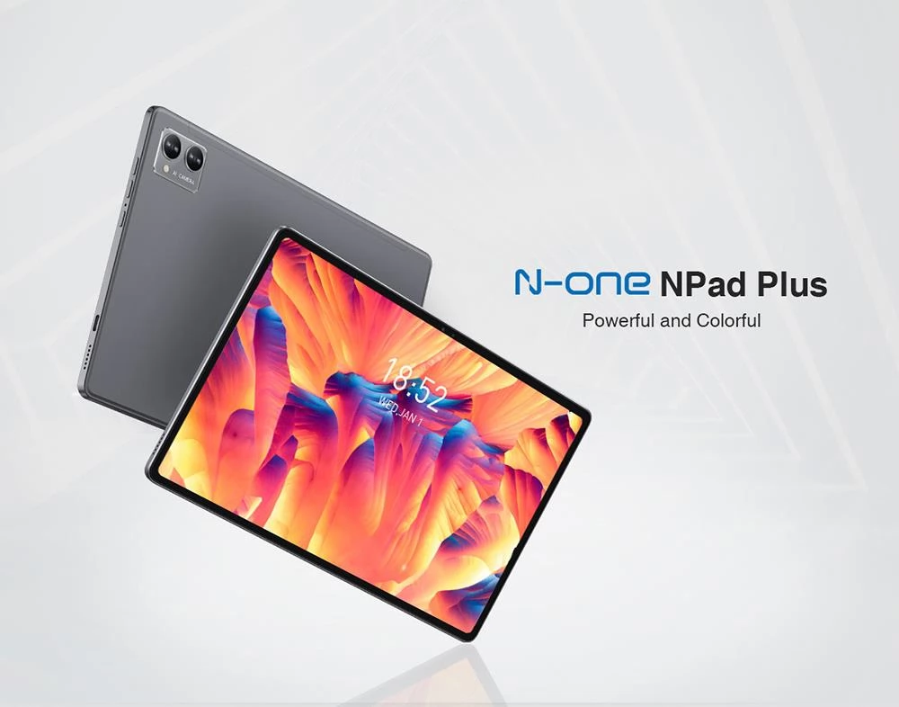 N-one NPad Plus 10.36'' Tablet, MTK8183 Octa Core, 6GB 128GB